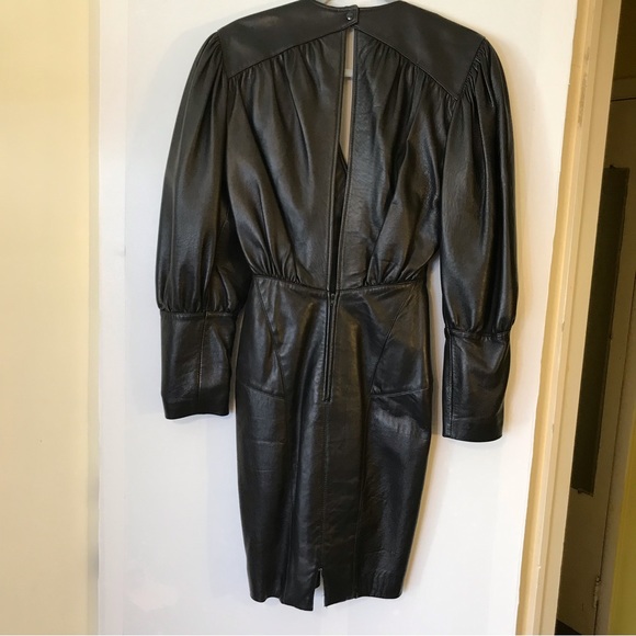 VTG Michael Hoban For North Beach Leather Dress - Picture 7 of 15